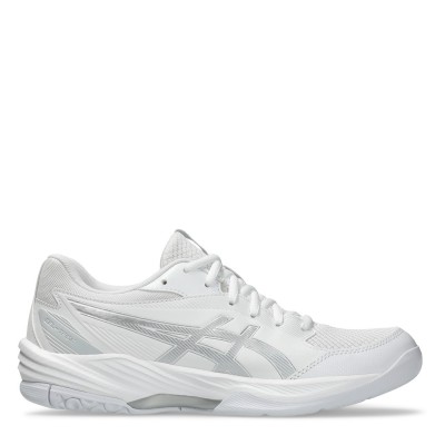дамски,обувки,дамски,маратонки,нетбол,asics,gel,task,4,netball,shoes,womens,white,silver