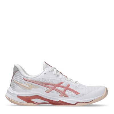 дамски,обувки,дамски,маратонки,нетбол,asics,netburner,ballistic,ff,4,netball,shoes,womens,white,rose