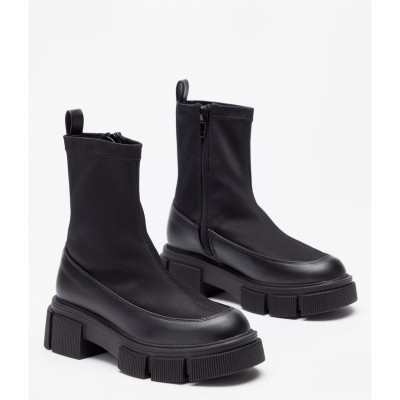 детски,боти,be,you,girls,chunky,boot,black
