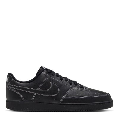 мъжки,маратонки,nike,court,vision,low,trainers,mens,black,black,wht