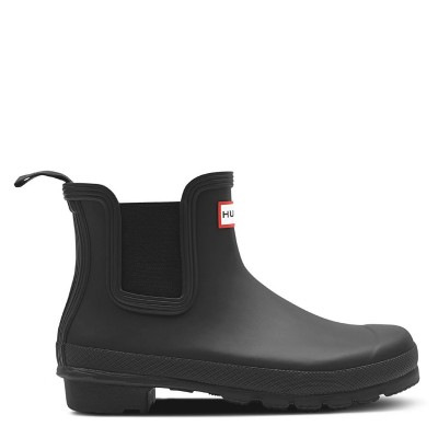 обувки,туристически,гумени,ботуши,hunter,original,chelsea,ankle,boots,black