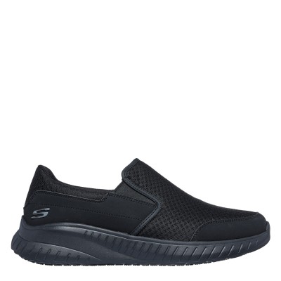 защитни,обувки,мъжки,маратонки,skechers,squad,chaos,sn64,black