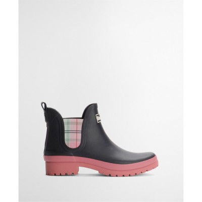 гумени,ботуши,дамски,боти,barbour,mallow,wellington,boots,navy,cherry