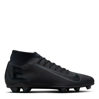 футболни,бутонки,nike,mercurial,superfly,10,club,firm,ground,football,boots,black,green