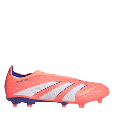футболни,бутонки,adidas,predator,league,laceless,firm,ground,football,boots,orange,white