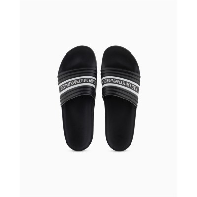 мъжки,джапанки,и,чехли,emporio,armani,tape,logo,sliders,blk,blk,wht