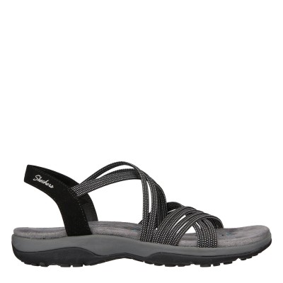 дамски,сандали,дамски,сандали,и,чехли,skechers,reggae,slim,turn,it,up,flat,sandals,womens,black