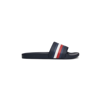 мъжки,джапанки,и,чехли,tommy,hilfiger,men's,band,stripe,sliders,desert,sky