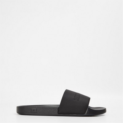 мъжки,джапанки,и,чехли,tommy,hilfiger,men's,pool,sliders,black