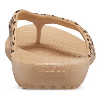 дамски,сандали,crocs,kadee,flip,ld53,leopard