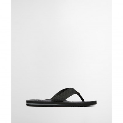сандали,barbour,mens,toeman,beach,sandal,bk11,black