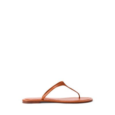 дамски,джапанки,polo,ralph,lauren,womens,flip,flops,cuoio