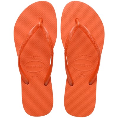 дамски,джапанки,havaianas,women,s,slim,flip,flops,sunset,orange