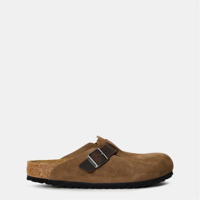 мъжки,сандали,мъжки,джапанки,и,чехли,мъжки,сандали,birkenstock,boston,suede,dark,tea