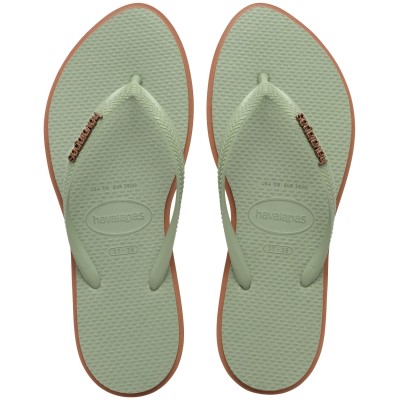 дамски,джапанки,havaianas,women,s,slim,point,flip,flops,rust,green