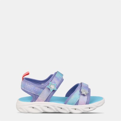 юношески,сандали,детски,сандали,детски,сандали,и,чехли,slazenger,light,up,sole,sandals,juniors,lilac,stars