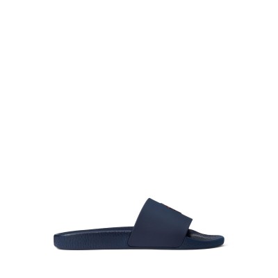 polo,ralph,lauren,men,s,pool,slides,navy,red