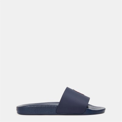 мъжки,джапанки,и,чехли,polo,ralph,lauren,men's,pool,slides,navy,red