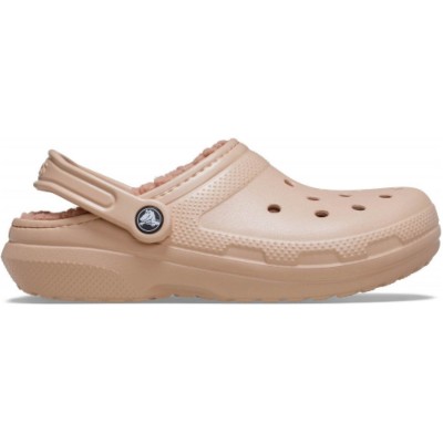 чехли,crocs,crocs,class,lined,clogs,pink,caramel