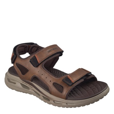 сандали,мъжки,сандали,мъжки,сандали,skechers,men's,flat,sandals,brown
