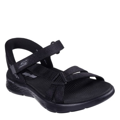 дамски,сандали,дамски,сандали,дамски,сандали,и,чехли,skechers,slip,ins,heather,qtr,strap,sandal,sports,sandals,womens,black