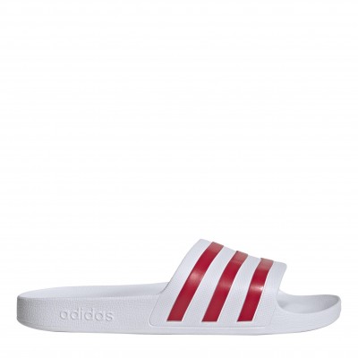 дамски,сандали,и,чехли,adidas,adilette,aqua,slide,womens,white,red,wht