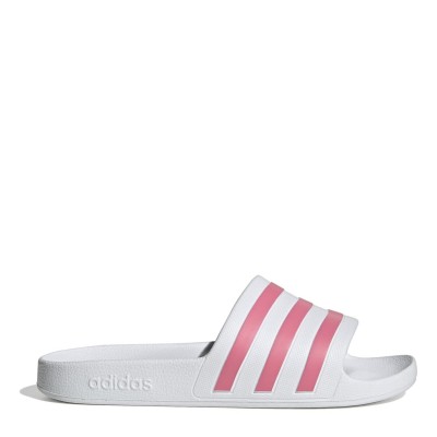 adidas,adidas,adilette,aqua,slide,womens,white,roston
