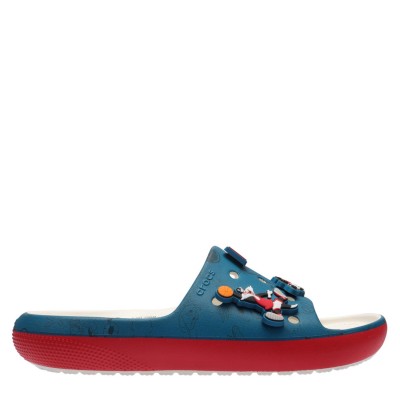 детски,сандали,и,чехли,crocs,unisex,kids,looney,tunes,pool,sliders,white