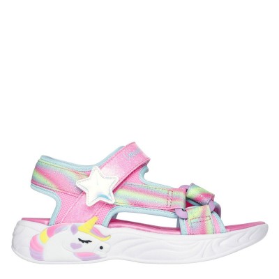 детски,сандали,детски,сандали,и,чехли,skechers,lighted,unicorn,dreams,sandal,flat,sandals,girls,pink