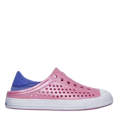 детски,чехли,skechers,guzman,step,in,child,boys,clogs,pink,blue