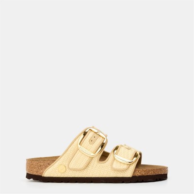 сандали,birkenstock,women's,arizona,big,buckle,textile,flat,sandals,natural