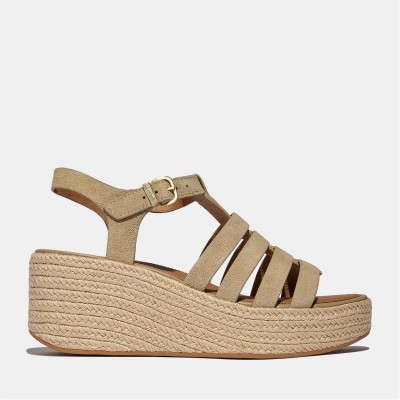 сандали,на,платформа,fitflop,women's,platform,wedge,heeled,sandals,suede,cappuccno
