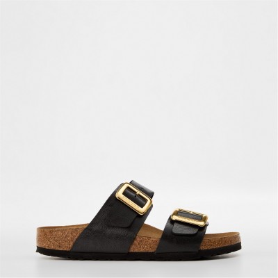 сандали,birkenstock,women's,sydney,flat,sandals,licorice