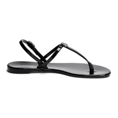 сандали,valentino,women's,jally,flat,sandals,black
