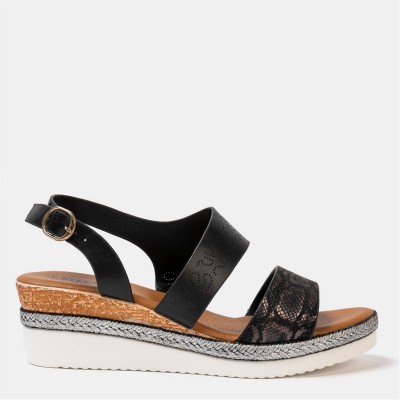 дамски,сандали,на,платформа,дамски,обувки,firetrap,ella,ladies,back,strap,wedge,sandals,black