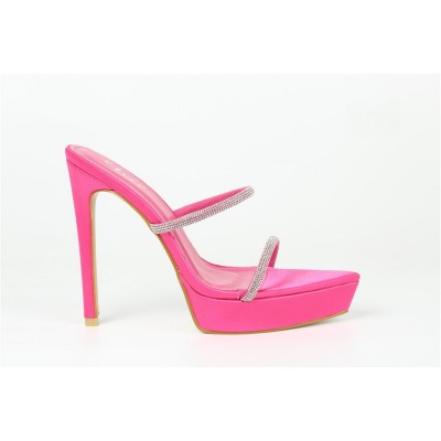 дамски,сандали,chic,dmnt,strp,pltfm,ld99,fuchsia,satin