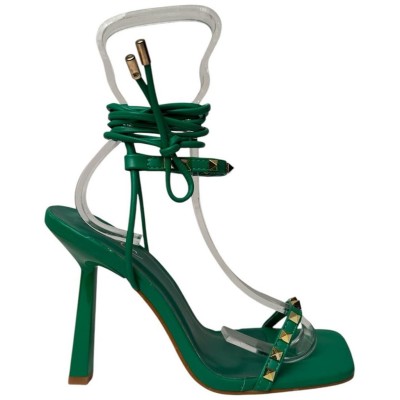 сандали,дамски,сандали,retro,leg,tie,sandal,ld99,green,pu