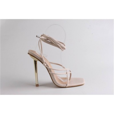 дамски,сандали,дамски,сандали,и,чехли,chic,strp,tie,sndl,ld99,cream,lizard