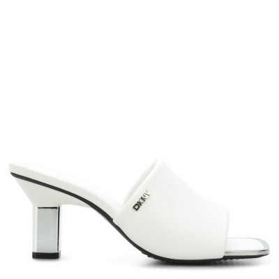 dkny,women,s,kaye,heeled,mule,white