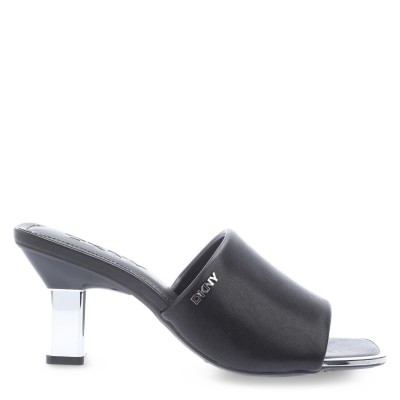 dkny,women,s,kaye,heeled,mule,black