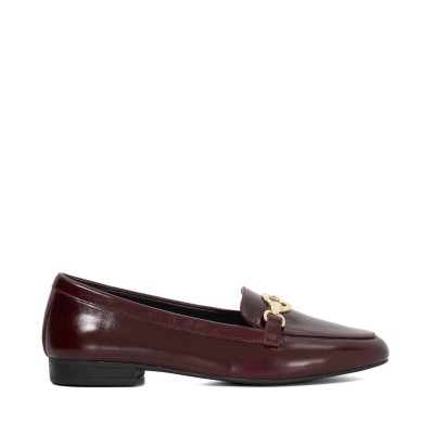 dune,london,women's,gladia,loafers,burgundy,lthr