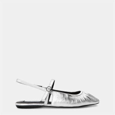 сандали,steve,madden,women's,garson,flat,sandals,silver,lthr