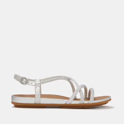 сандали,fitflop,gracie,crystal,sandals,silver