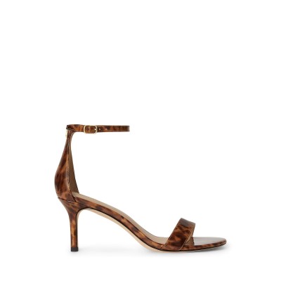 дамски,сандали,lauren,by,ralph,lauren,women,s,allie,mid,heeled,sandals,brown,multi