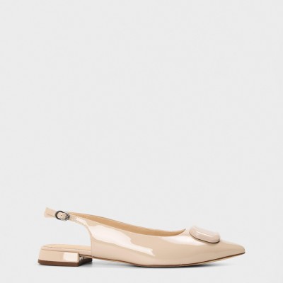 clarks,women,s,sensa15,trim,slingbacks,sand,patent