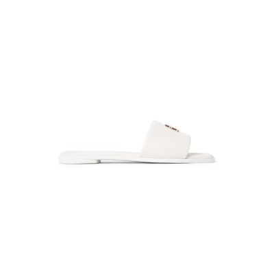 tommy,hilfiger,th,logo,hardware,leather,mule,soft,cream