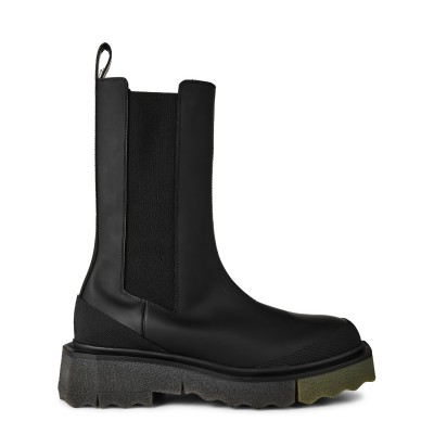 обувки,дамски,боти,off,white,calf,sponge,chelsea,boots,black