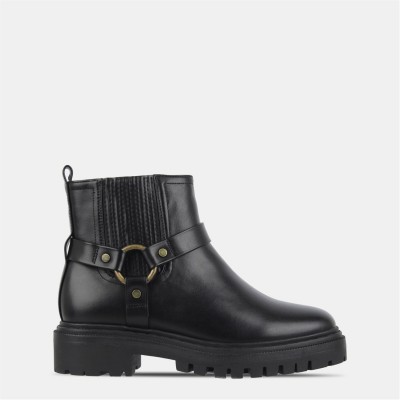 дамски,боти,jack,wills,biker,boot,ld54,black