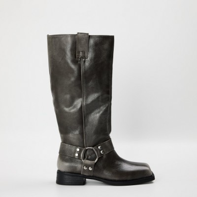 дамски,обувки,дамски,боти,steve,madden,women,s,rodeo,drive,knee,high,boots,grey,distressed