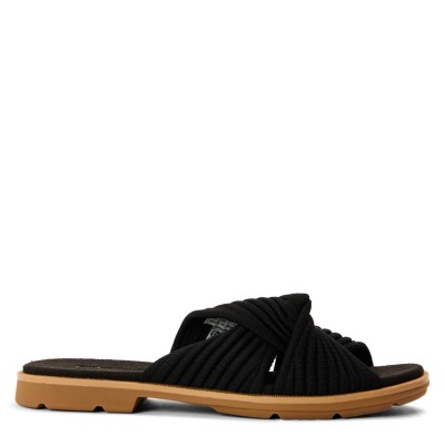 сандали,timberland,timberland,calista,bay,slide,sandal,medium,pur,black,knit